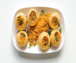 CH03 Sev Potato Poori (6 Pieces)